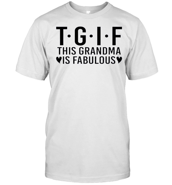 Nice this Grandma Is Fabulous  Classic Men's T-shirt