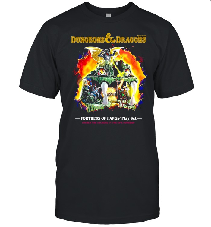 Fortress Of Fangs Dungeons And Dragons T-shirt Classic Men's T-shirt
