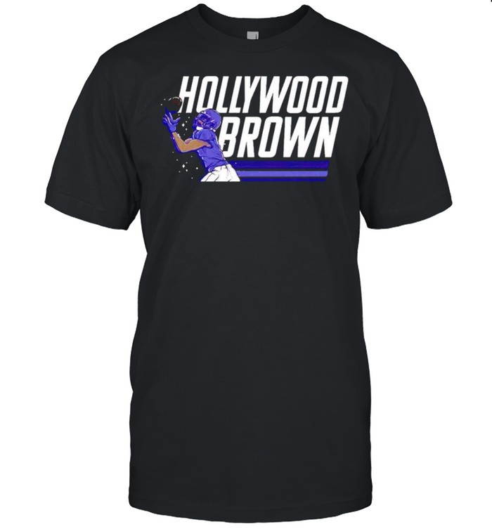 Marquise Brown hollywood Brown shirt