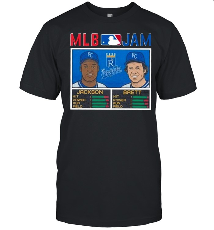MLB Jam Bo Jackson And George Brett Shirt