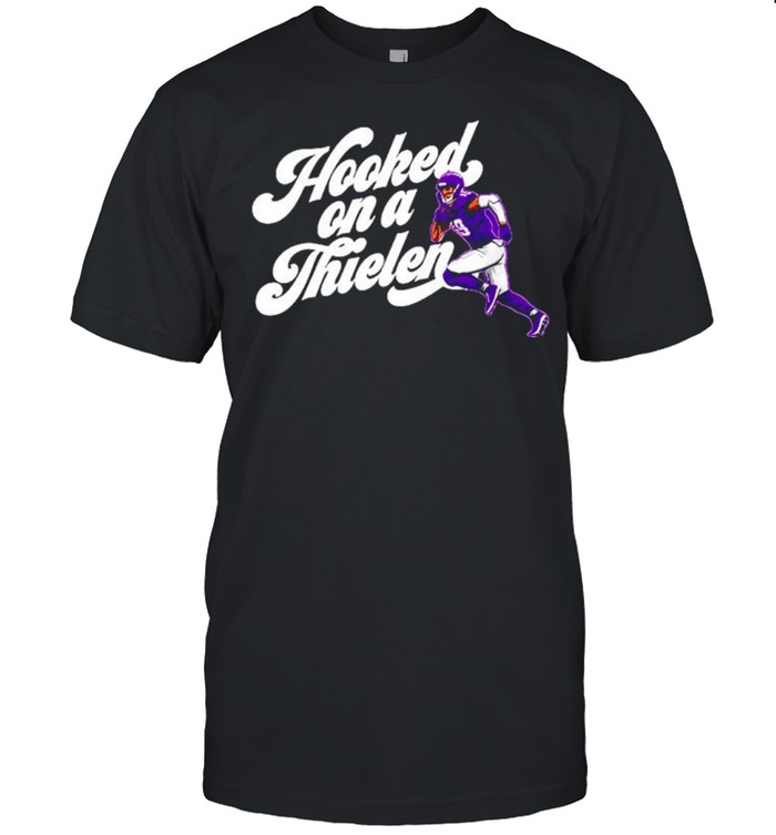 Adam Thielen Hooked On A Thielen Minnesota Vikings shirt Classic Men's T-shirt