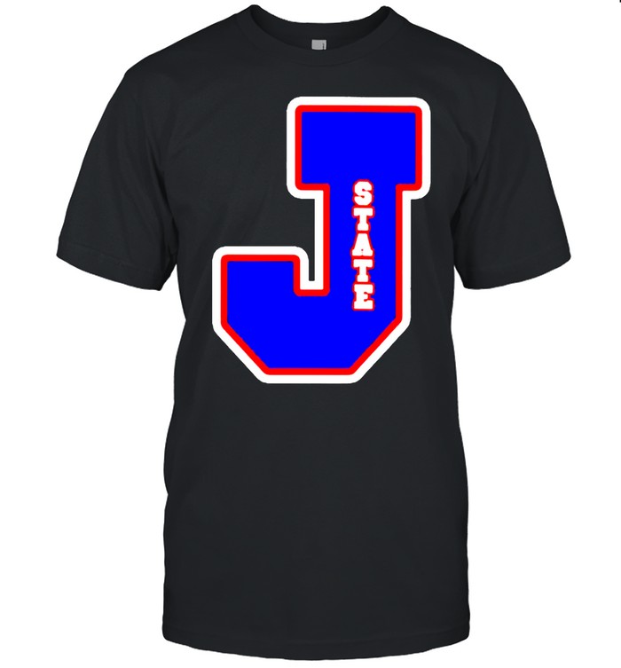 Jackson State Tigers J state letterman shirt Classic Men's T-shirt