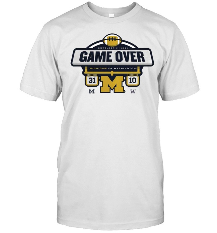 Michigan Wolverines vs Washington Huskies 31 10 game over shirt Classic Men's T-shirt