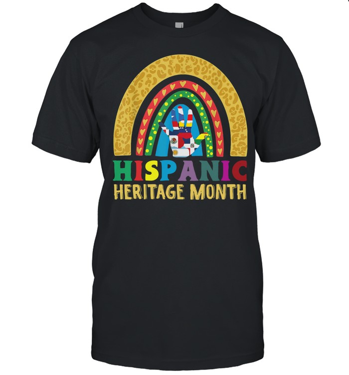 National Hispanic Heritage Month All Latin Flag Shirt