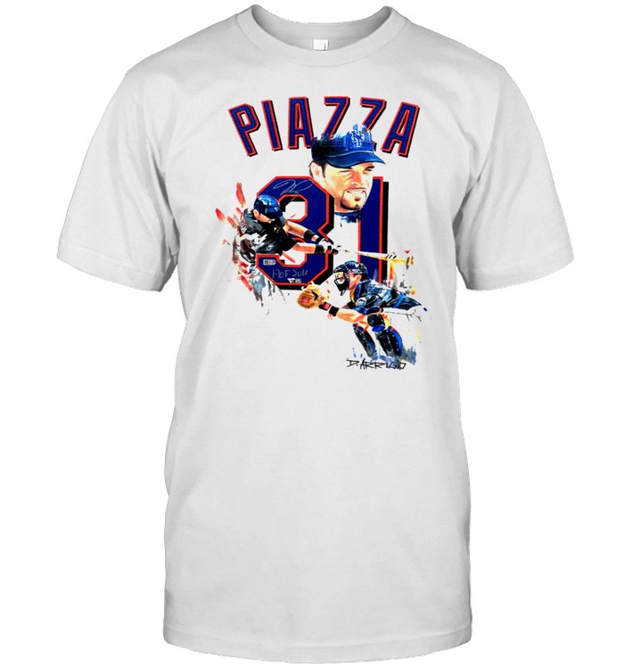Legendary Mike Piazza Original Artwork shirt