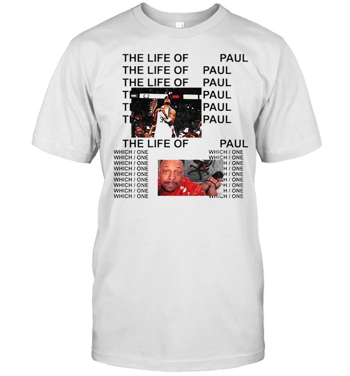The life of paul pierce album cover shirt
