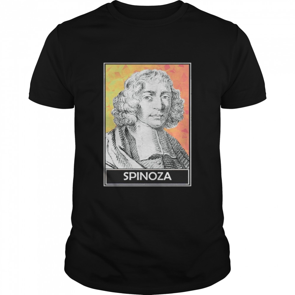 Baruch Spinoza retro art shirt