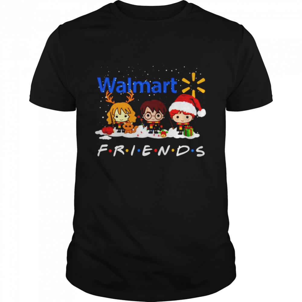 Harry Potter characters chibi Walmart Friends Christmas shirt