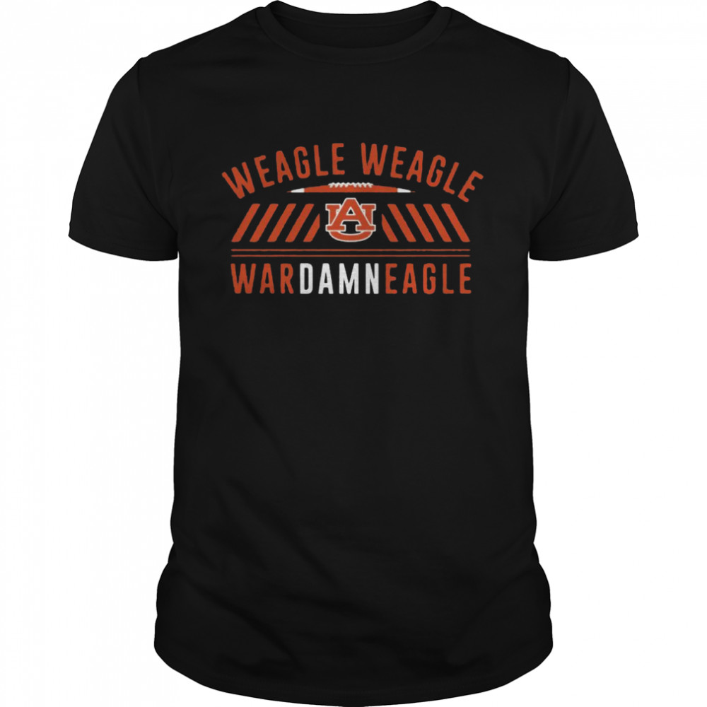 Auburn Tiger Weagle Weagle War Damn Eagle Shirt