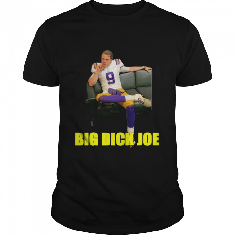 Joe Burrow Cigar Big Dick Joe shirt