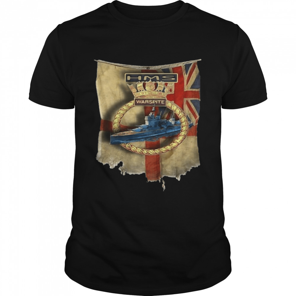 Navy Union Jack Schlachtschiff Warspite Royal T-shirt