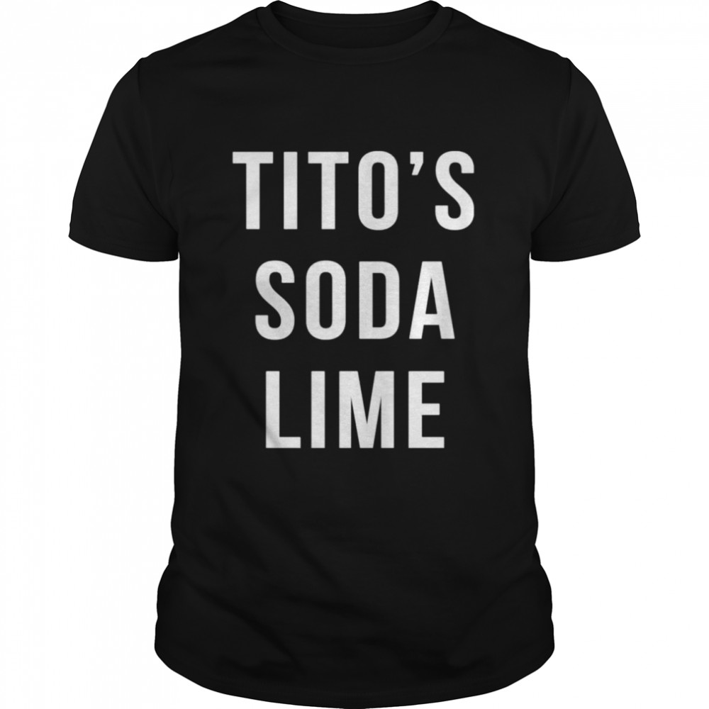 Tito’s soda lime shirt