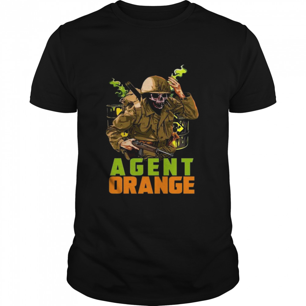 Agent orange shirt