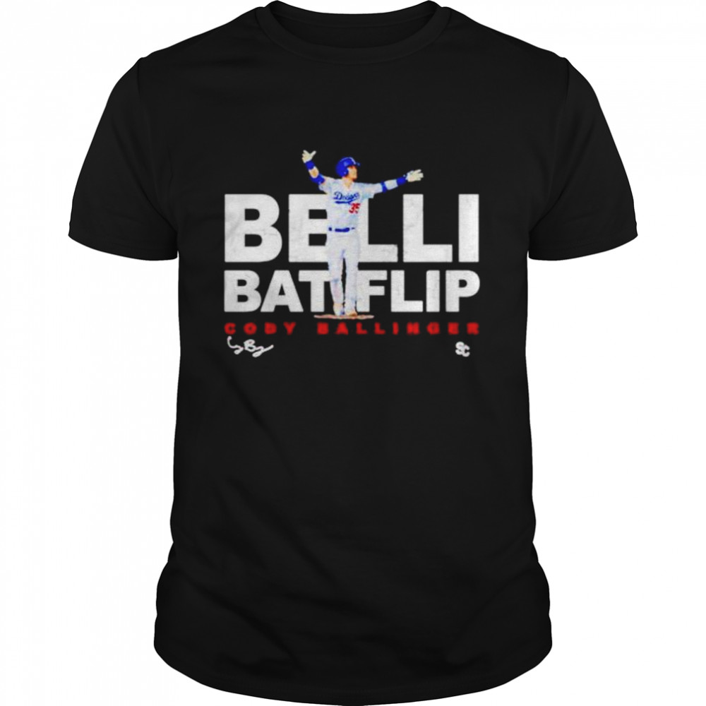 Belli Bat Flip Cody Bellinger shirt