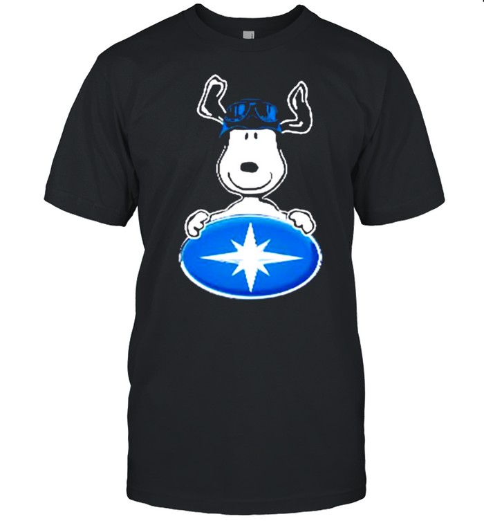 Snoopy hug Polaris Logo shirt