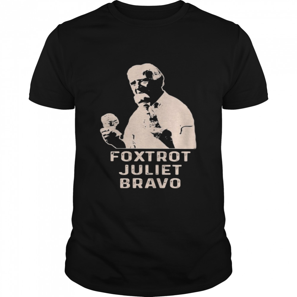 Biden Eat Ice Cream Foxtrot Juliet Bravo Shirt