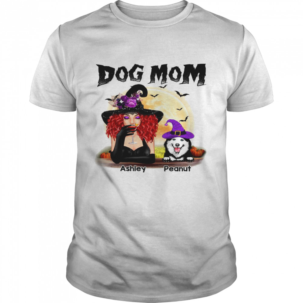Dog mom ashley peanut shirt