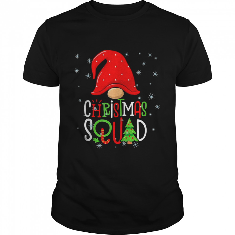Christmas Squad Xmas Gnome Family Matching Pajamas Shirt