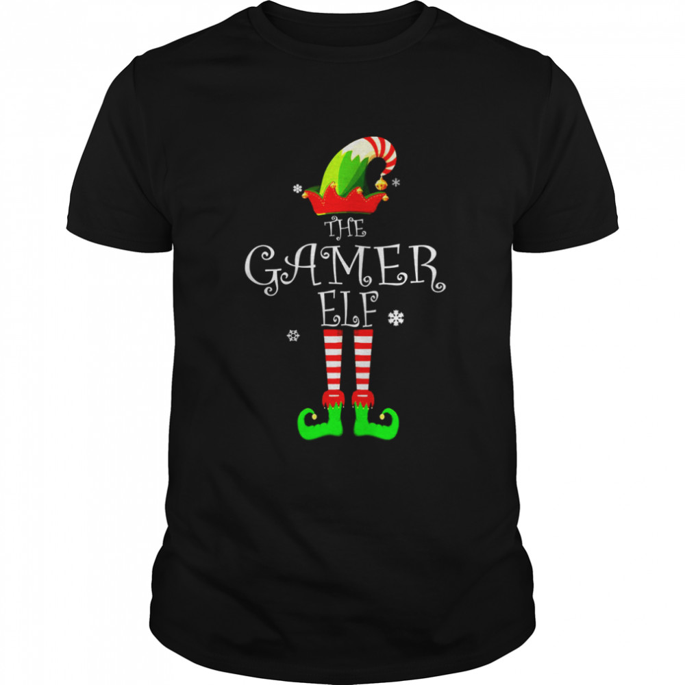 Matching Family Christmas The Gamer Elf Shirt