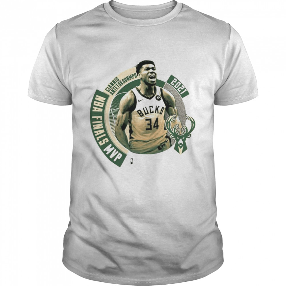 2021 NBA Champions Crossover MVP Milwaukee Bucks T-Shirt