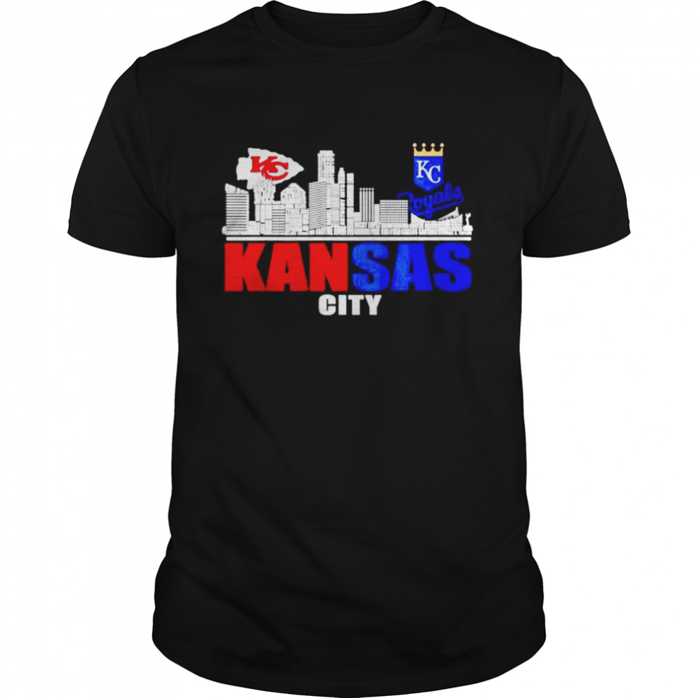 Kansas City Chiefs and Kansas City Royals Kansas City shirt