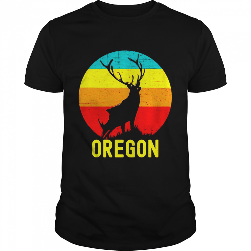 Oregon Elk Vintage T-shirt