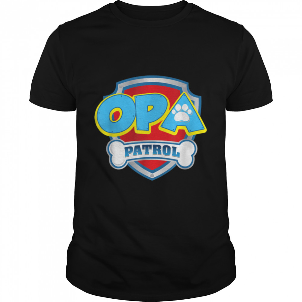 Funny Opa Patrol – Dog Mom, Dad For Men Women T-Shirt B09JSKLF2C