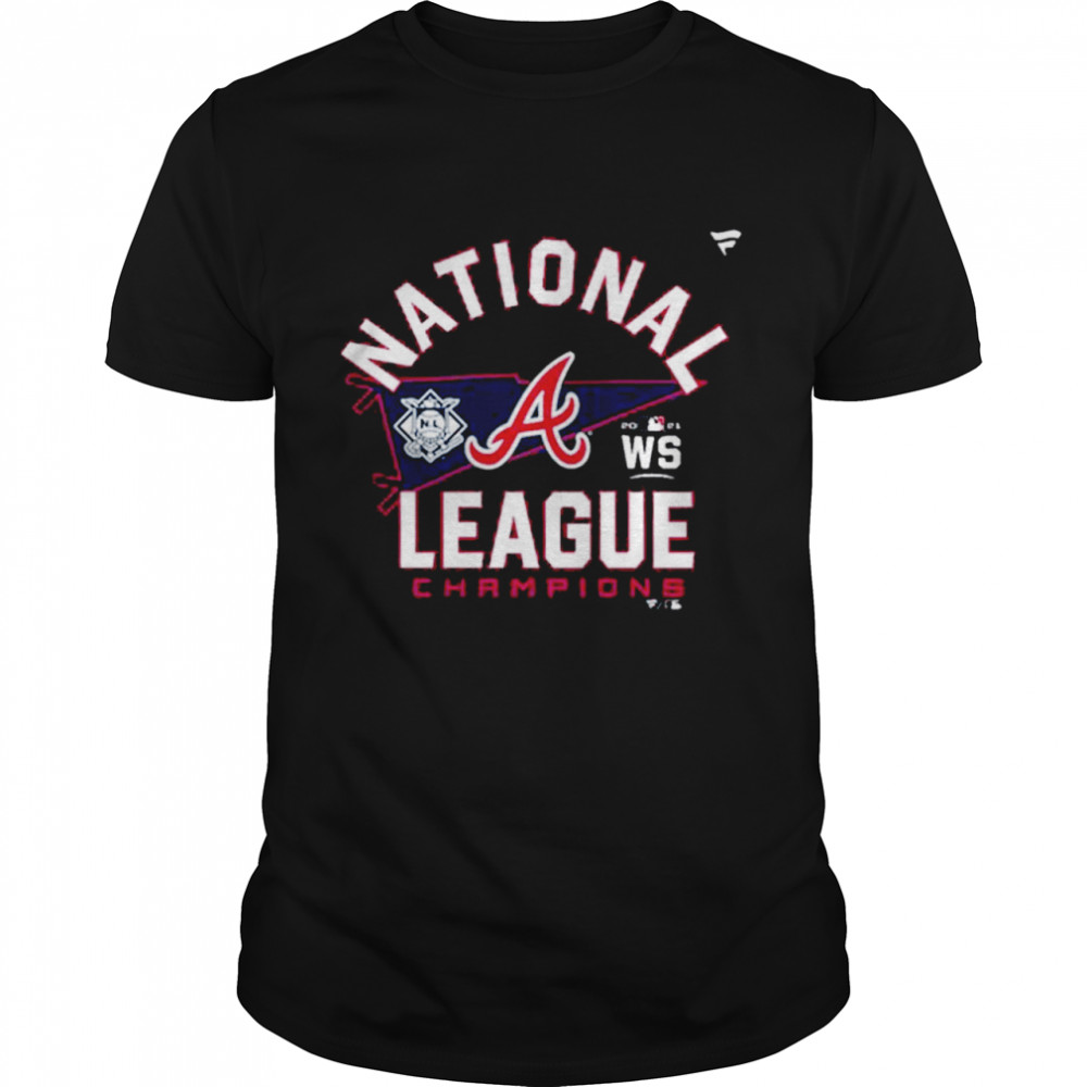 Best atlanta Braves Fanatics Branded 2021 National League Champions Locker Room T Shirt