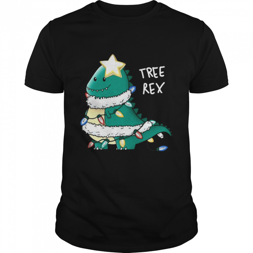 Tree-Rex Classic Dinosaur Christmas Sweater T-shirt