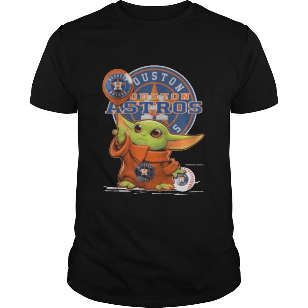 Baby Yoda Baseball Houston Astros 2021 shirt