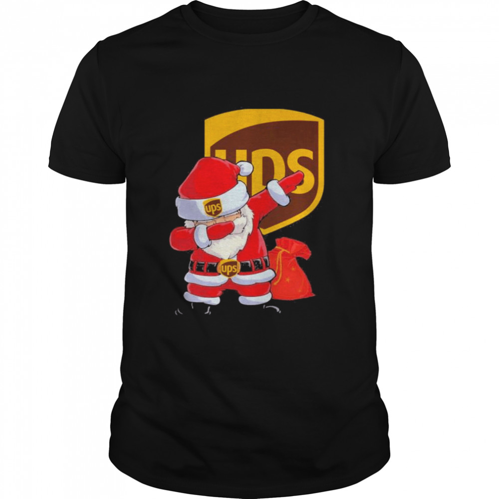 Dabbing Santa Claus UPS 2021 Merry Christmas Sweatshirt