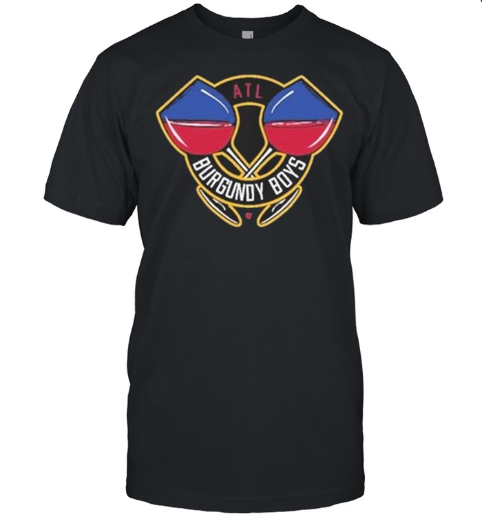 Atlanta Braves Burgundy Boys T-Shirt