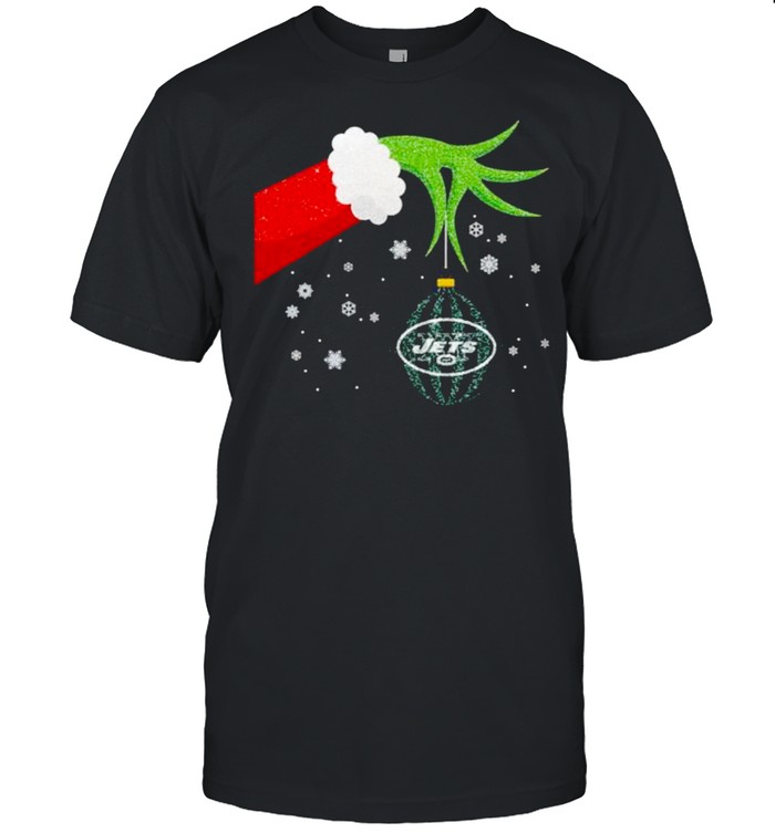 The Grinch Christmas Ornament New York Jets Christmas shirt