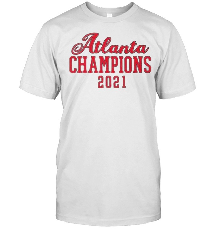 Atlanta Braves Champion 2021 shirt