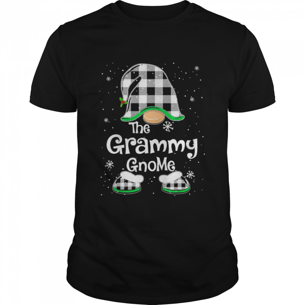 The Grammy Gnome Buffalo Christmas Pajama Shirt