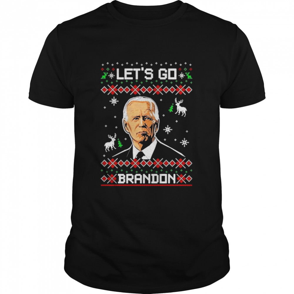 Lets Go Brandon Biden Ugly Christmas shirt
