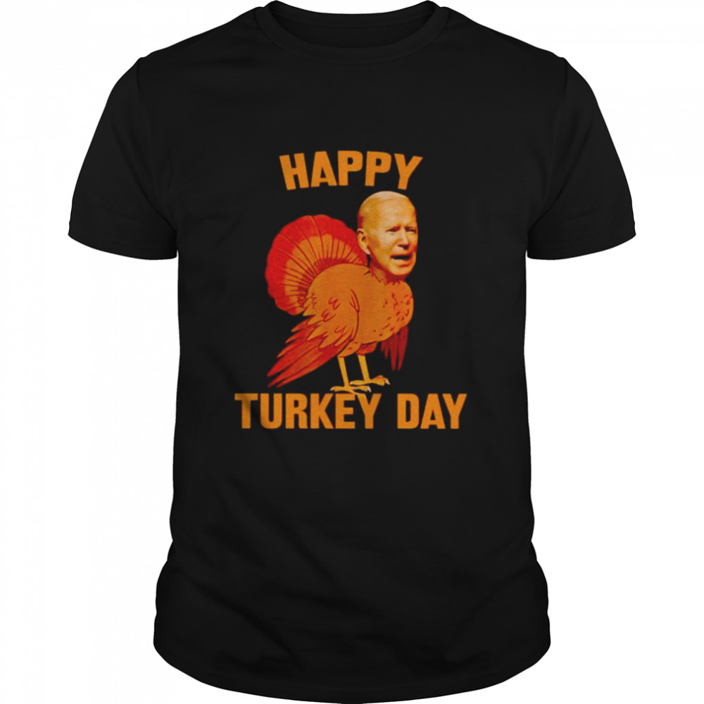 biden happy turkey day shirt