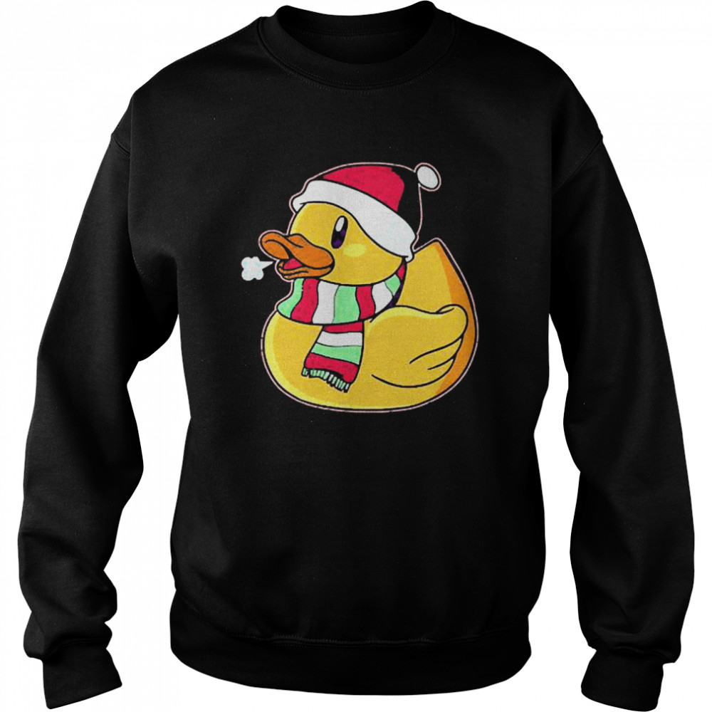 Santa Duck Xmas Sweat T-shirt Unisex Sweatshirt