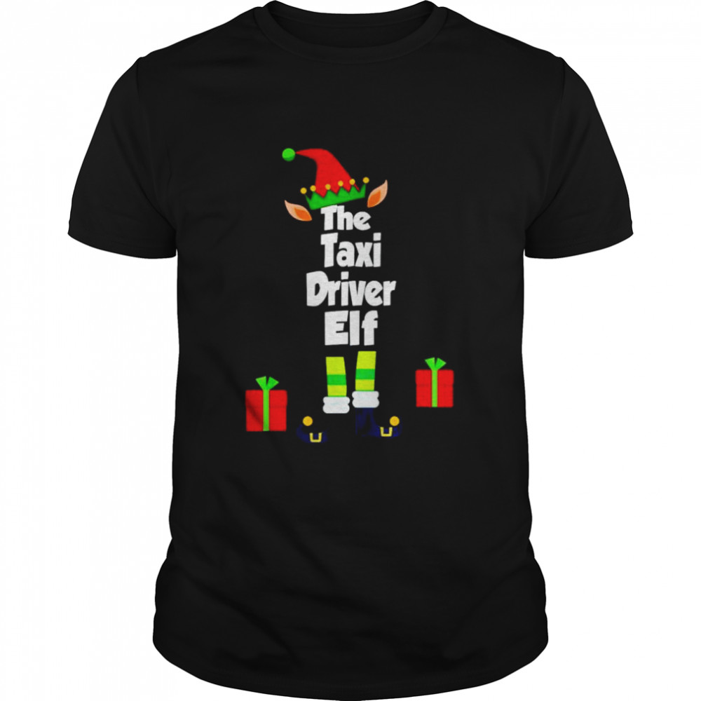 The Taxi Driver Elf Christmas shirt