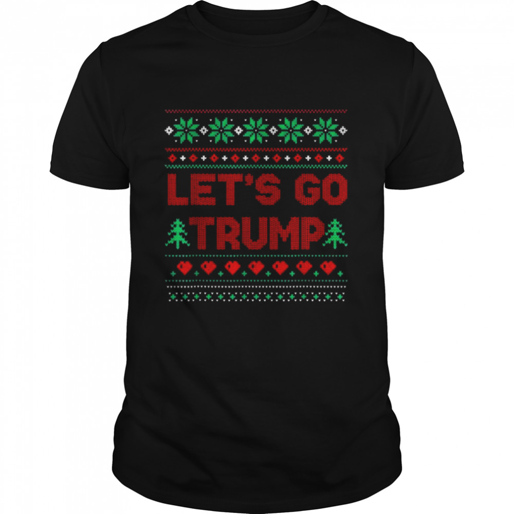 Best Let’s Go Trump Ugly Christmas 2021 Sweatshirt