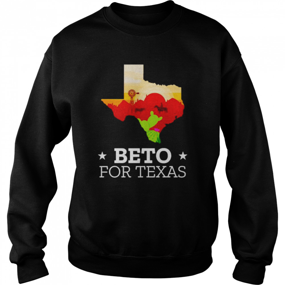 Beto For Texas Beto For Governor shirt Unisex Sweatshirt