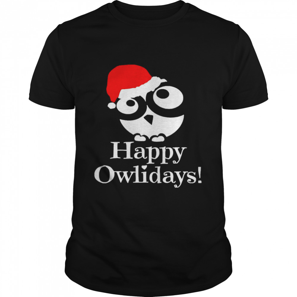Happy Owlidays Christmas Sweater Shirt