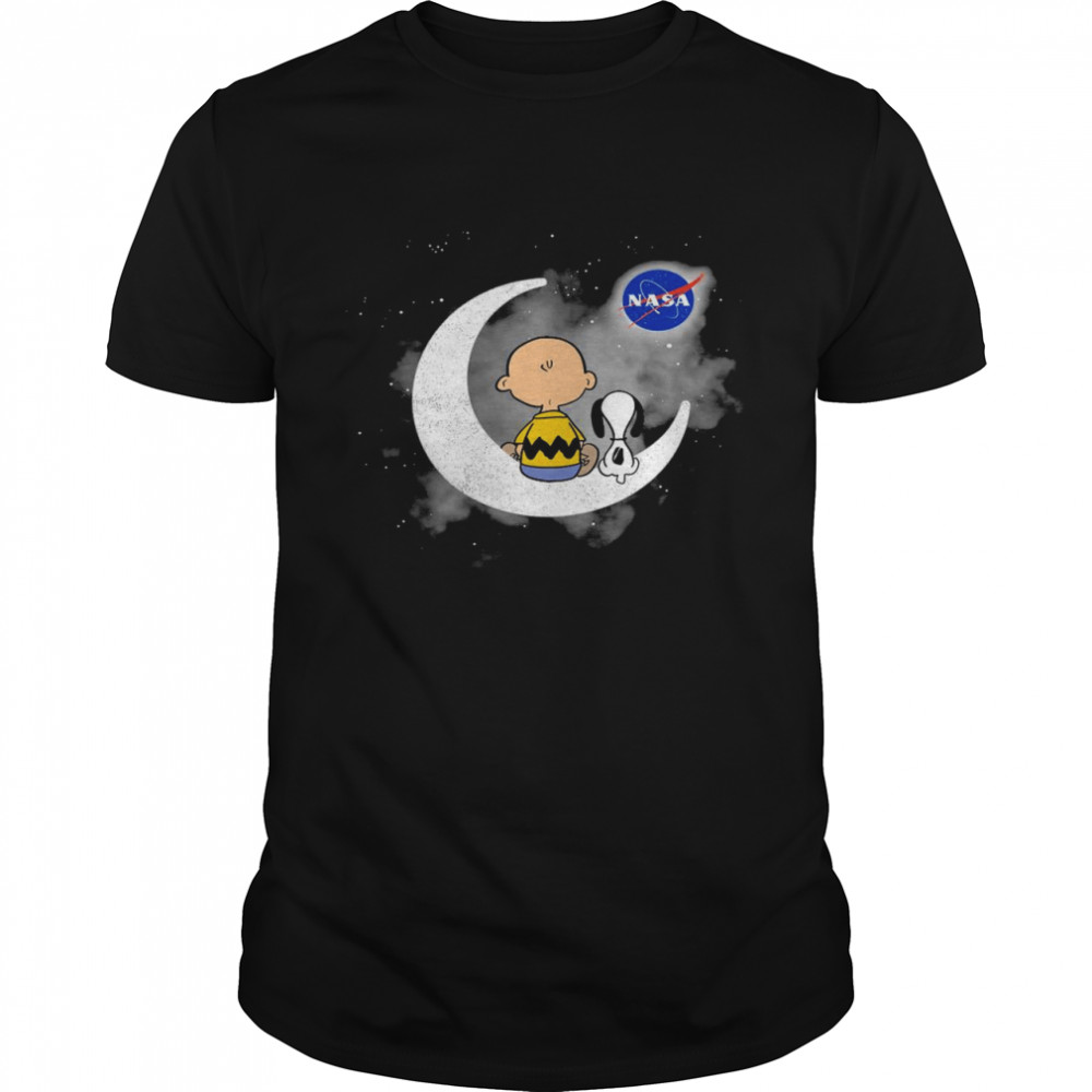 SNOOPY FEAT NASA shirt