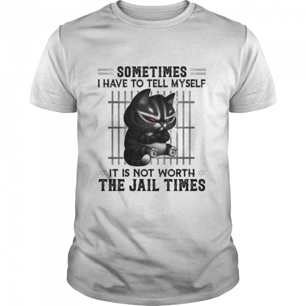 Sometimes i have to tell myself it is not worth the jail times shirt