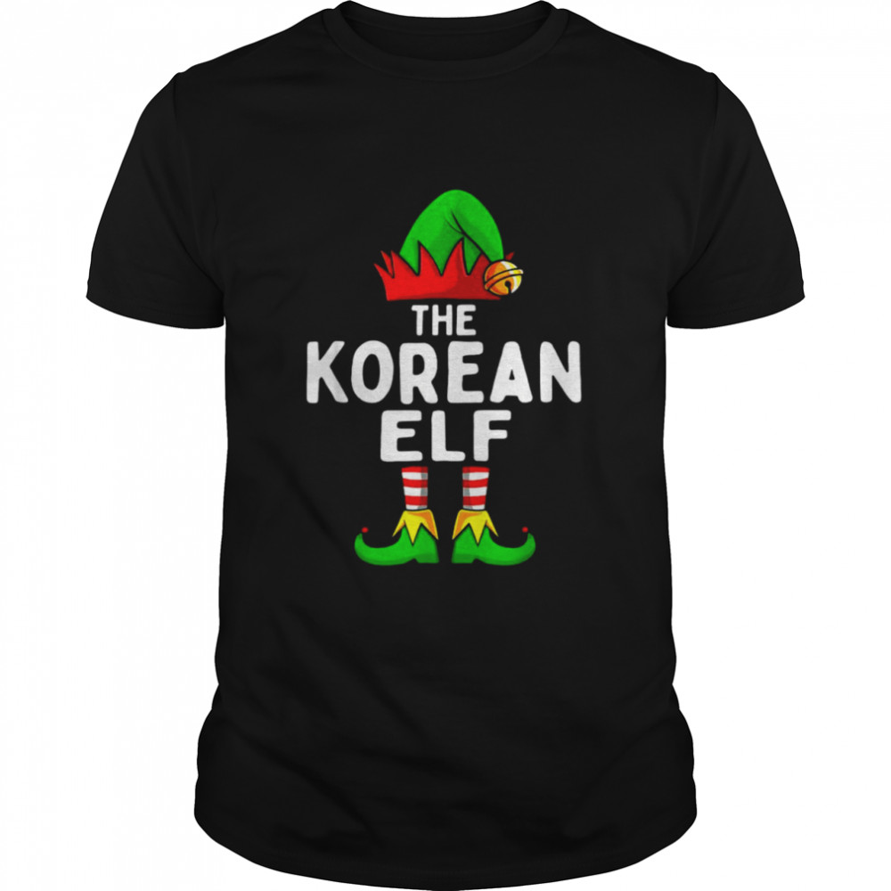The Korean Elf Matching Family Group Christmas Party Pajama shirt