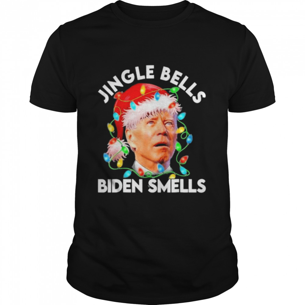 Anti Biden Christmas Jingle Bells Biden Smells Republican Lights shirt