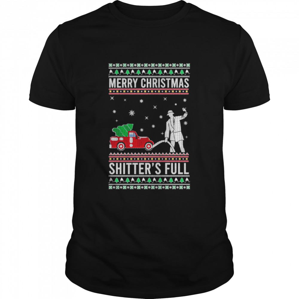 Official Merry Christmas Shitter’s Full Christmas Vacation Merry Ugly Christmas Sweater