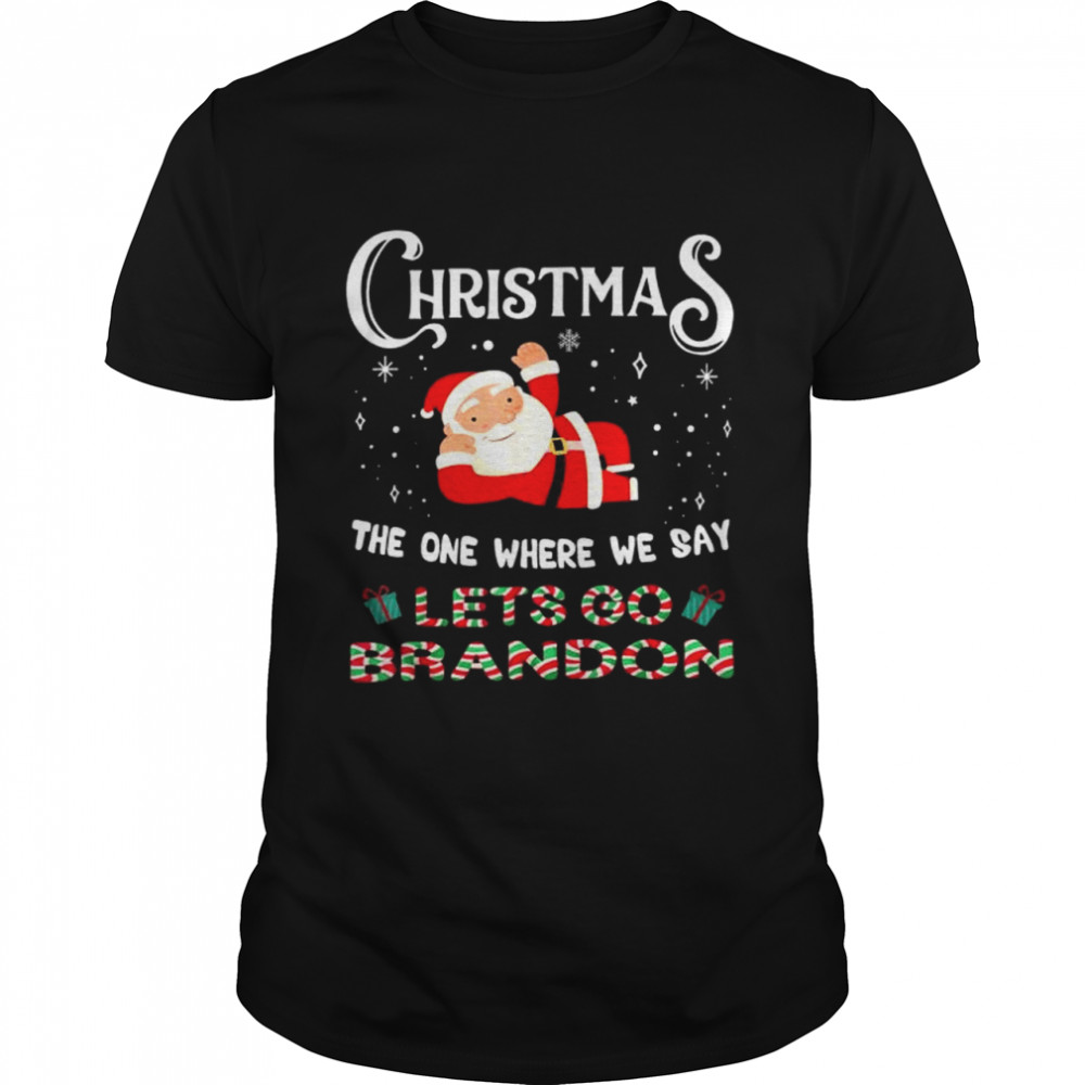 Christmas Let’s Go Branson Brandon Anti Liberal Tee Shirt