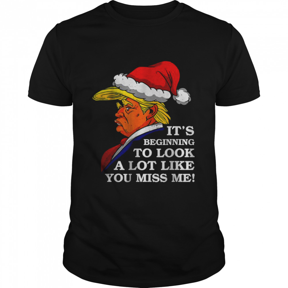 Its Beginning To Look A Lot Like You Miss MeT-Shirt
