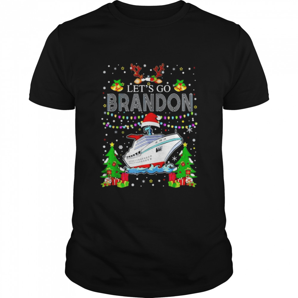 Top cruise Christmas let’s go Brandon sweater